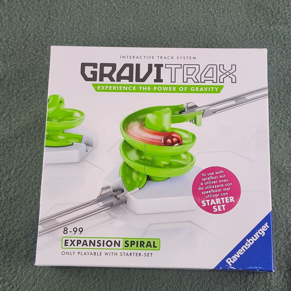 Ravensburger GraviTrax Element Spiral Expansion Pack 3pc Green Age 8+